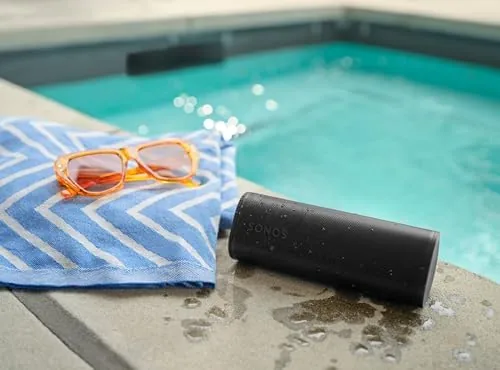 The Sonos Roam 2 - Black - Portable Waterproof Bluetooth Speaker compared in context