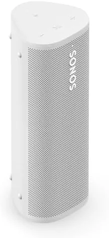 Overview of the Sonos Roam 2 - White - Portable Waterproof Bluetooth Speaker