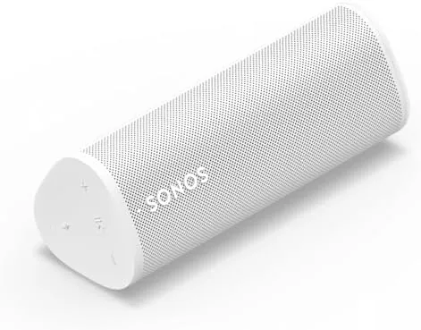 Another view of the Sonos Roam 2 - White - Portable Waterproof Bluetooth Speaker
