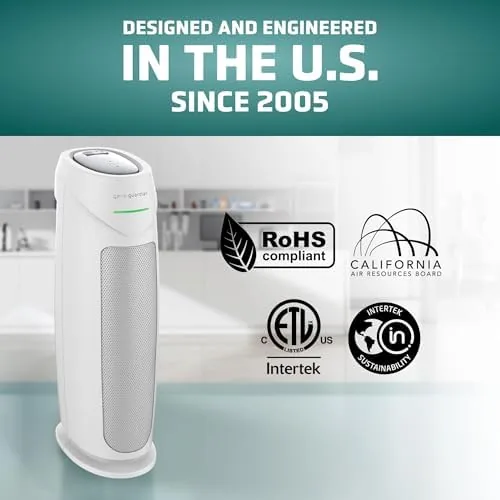 The GermGuardian HEPA Indoor Large Room Air Purifier for Home in real use