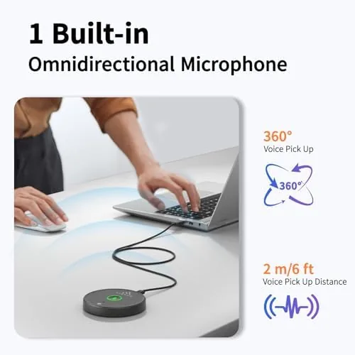 The USB Microphone No Speaker, Desktop Computer Mic for Laptop | in real use