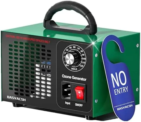 Ozone Generator 45,000mg/h, Home/Industrial O3 Car Deodorizer. Ozone Machine Air Ionizer Ozone Odor Eliminator Review: Tested and Rated