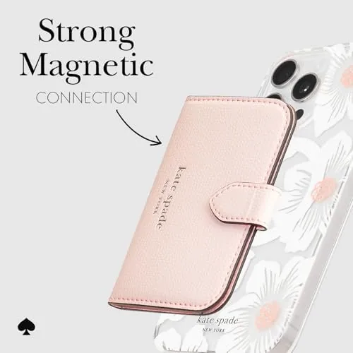 Another view of the kate spade new york Morgan Magnetic Card Holder/Wallet - Chalk