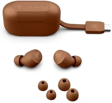 Another view of the JLab, Go Air Pop+ Tones, True Wireless Earbuds, Bluetooth, Dual