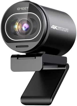 EMEET S600 4K Webcam for Streaming, Sony 1/2.55'' Sensor, PDAF Autofocus | 1080P@60FPS, 2 Review: Tested and Rated