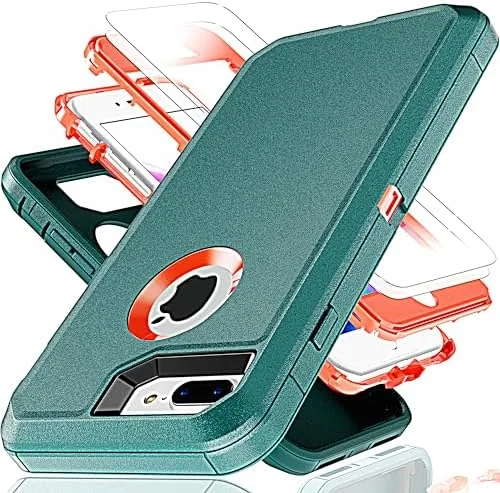 for iPhone 7 Plus Case,iPhone 8 Plus Case with Explosion-Proof Film[2 Pack],3 in 1 Review: Tested and Rated