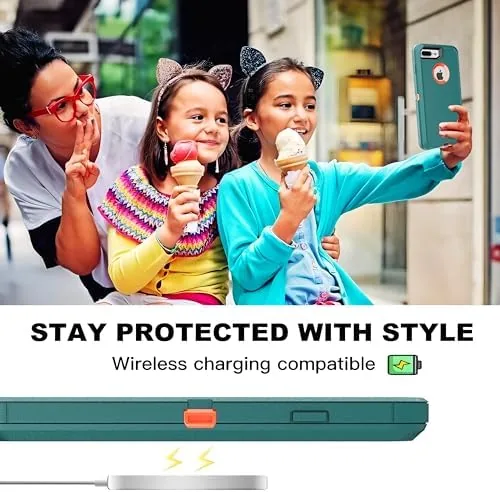 The for iPhone 7 Plus Case,iPhone 8 Plus Case with Explosion-Proof in real use