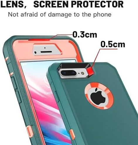 Another view of the for iPhone 7 Plus Case,iPhone 8 Plus Case with Explosion-Proof