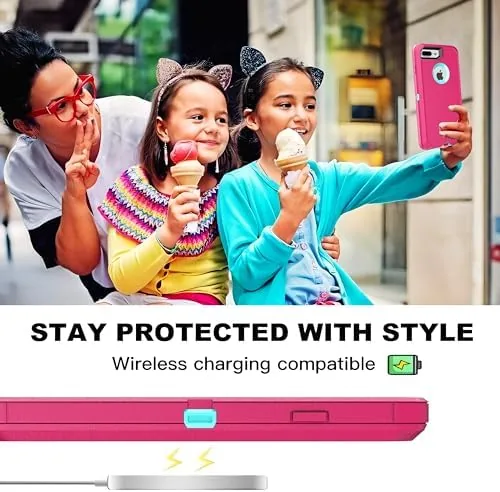 The for iPhone 7 Plus Case,iPhone 8 Plus Case with Explosion-Proof in real use