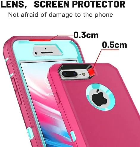 Another view of the for iPhone 7 Plus Case,iPhone 8 Plus Case with Explosion-Proof