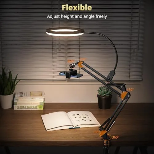 The UBeesize 10" Ring Light with Overhead Phone Mount for Content compared in context