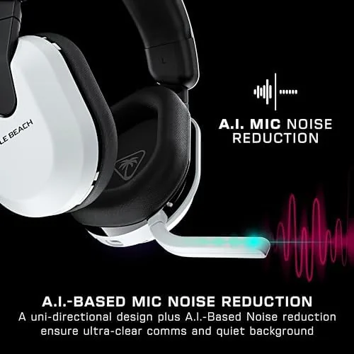 Detail shot of the Turtle Beach Stealth 600 Wireless Multiplatform Gaming Headset for PS5 features