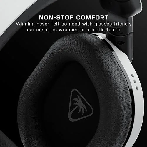 The Stealth 600 lying flat with the ear cups swiveled for storage