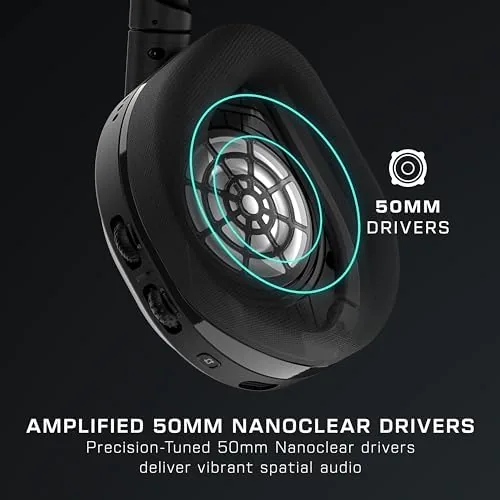 Comparison of the Stealth 600 beside a premium wired headset and a budget wireless model