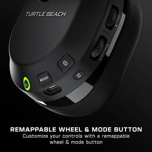 The headset plugged into a USB-C charger showing the charging indicator