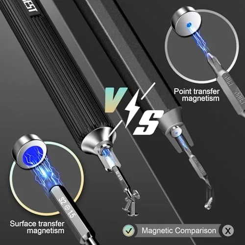 The JOREST 32-In-1 Small Precision Screwdriver Set Magnetic, Eyeglass Repair Kit in real use