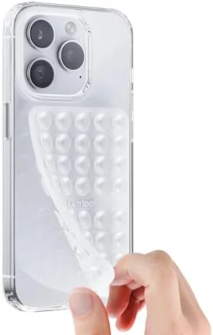 Klearlook Silicone Double Sided Suction Cup Phone Case Mount, Transparent | Sticky Phone Grip Review: Tested and Rated