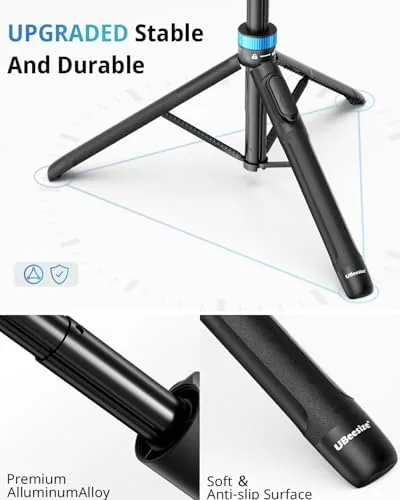 Another view of the UBeesize 72" Phone Tripod - Tripod for iPhone & Selfie