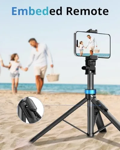 The UBeesize 72" Phone Tripod - Tripod for iPhone & Selfie compared in context