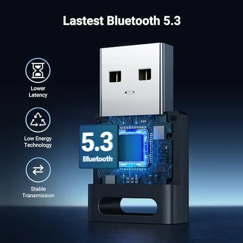 Close look at the UGREEN USB Bluetooth 5.3 Adapter for PC Bluetooth Dongle Receiver build quality