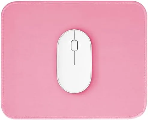 Mouse Pad, Nice and Cute, Splash-Proof Textured, Stitched Edge Non-Slip Waterproof Rubber, Deep Pink Review: Tested and Rated
