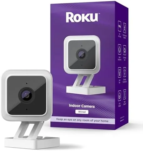 Roku Indoor Camera for Home Security, 1-Pack - Wired Security Camera with 1080p HD Review: Tested and Rated