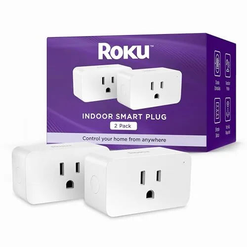 Roku Smart Home Indoor Smart Plug, 2-Pack - WiFi Smart Plugs Works with Alexa Review: Tested and Rated