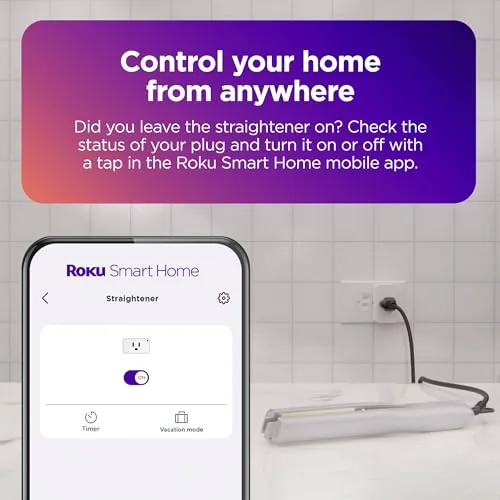 Close look at the Roku Smart Home Indoor Smart Plug, 2-Pack - WiFi Smart build quality