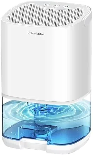 Testing the Dehumidifiers for Bedroom 35oz Small Dehumidifier for Home 2500 Cubic over two weeks