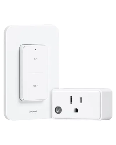 Overview of the Remote Control Outlet with Wireless Wall Switch, 200FT Long Range