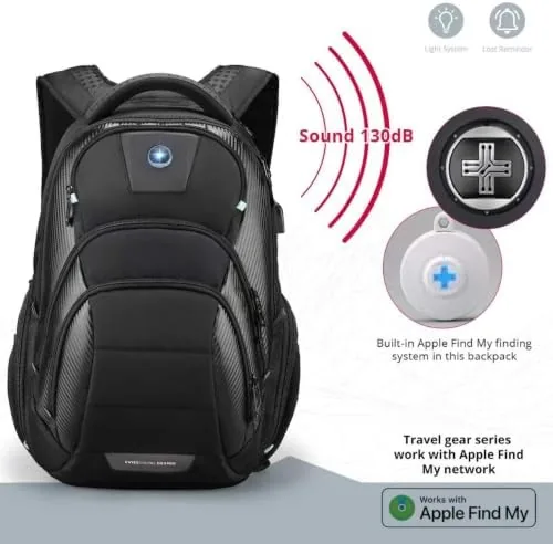 Close look at the Swissdigital Design CIRCUIT PRO Men's Laptop Backpack for College and Business build quality