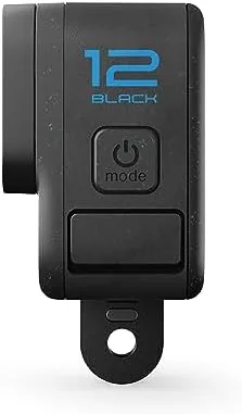 The HERO12 Black submerged in a swimming pool during the waterproof test