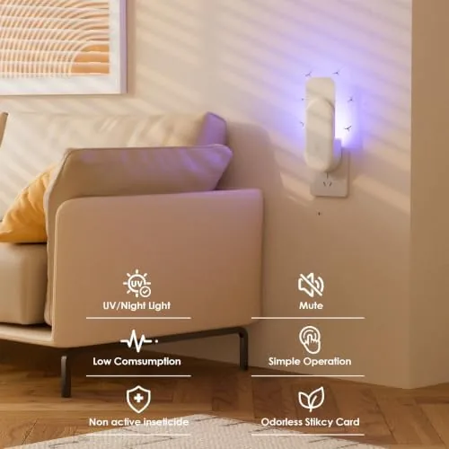Close look at the TIENBE Flying Insect Trap, 2 in 1 Indoor Plug-in Fruit build quality