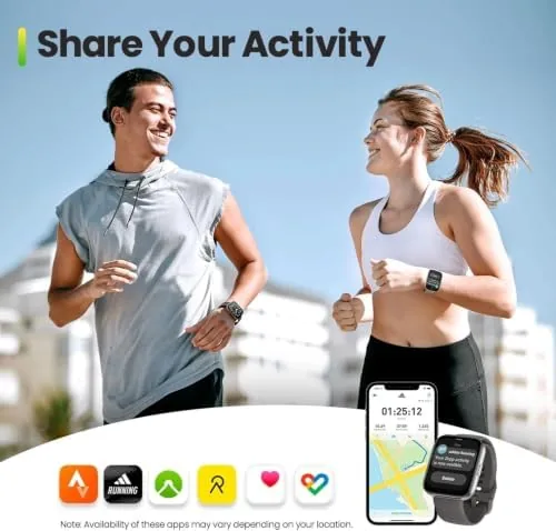 The Amazfit Bip 5 Unity Smart Watch, 1.9" Screen, 11-Day Battery, iOS/Android compared in context