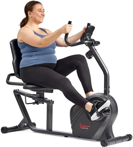 Sunny Health & Fitness Smart Recumbent Bike Review: Low Impact Riding That Levels Up Your Health