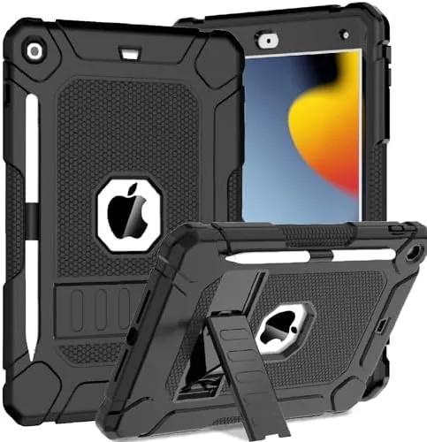 BMOUO Case for iPad 9th 8th 7th Generation (iPad 10.2 Inch), Black | Shockproof Review: Tested and Rated