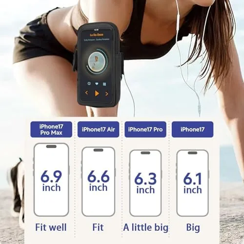 The armband and pouch laid out after a workout with the phone removed for inspection