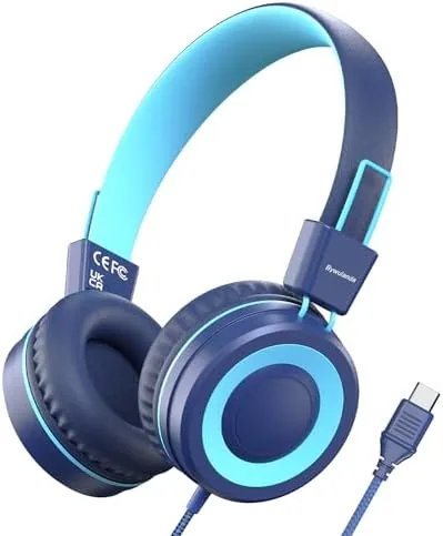 Bywulanda Upgrade USB Type C Kids Headphone for School, 94dB Safe Volume Limited, HD Review: Tested and Rated