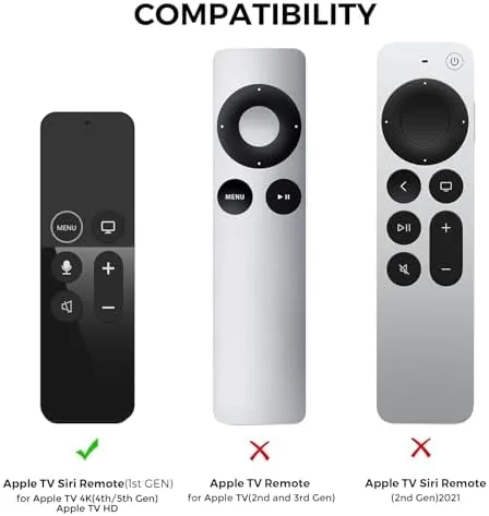 Close look at the AhaStyle Protective Case for Apple TV 4K Siri Remote 3rd build quality