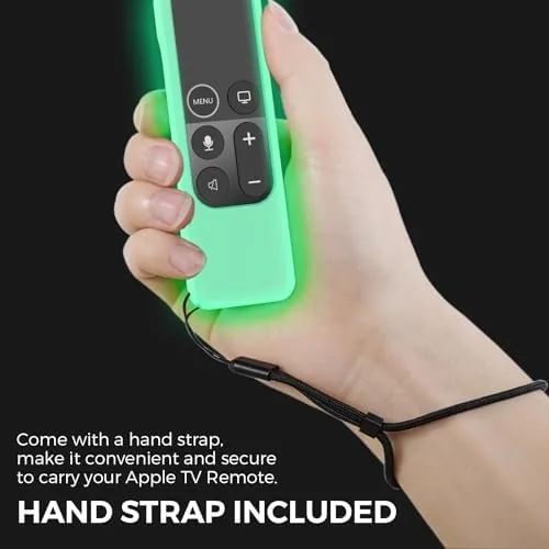 Another view of the AhaStyle Protective Case for Apple TV 4K Siri Remote 3rd