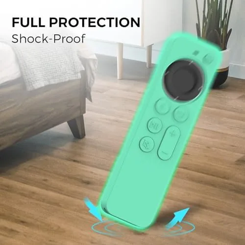 The AhaStyle Silicone Case for Apple TV 4K / HD Siri in real use