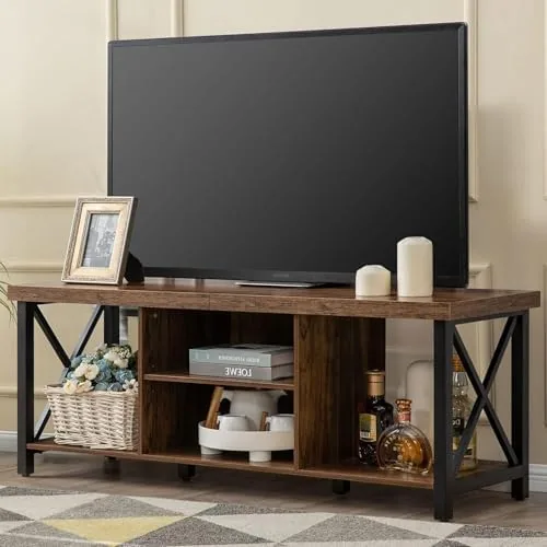 TV Stand for TV up to 65 Inches, TV Cabinet with Open Storage, TV Review: Tested and Rated