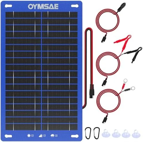 OYMSAE 12W 12V Portable Waterproof Solar Panel Trickle Charger & Maintainer | Portable Waterproof Review: Tested and Rated