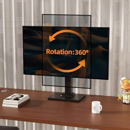 The Suptek Single LCD Monitor Stand Mount Riser for 13-43 Inch compared in context
