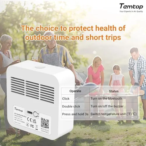 Testing the Temtop M10+ 6-in-1 CO2 Meter & Indoor Air Quality Monitor over two weeks
