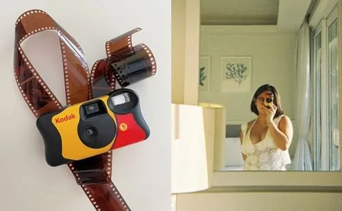 The Kodak Funsaver Disposable Camera Bulk one time Single use 7-Pack in real use