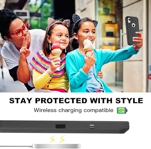 The for iPhone XR Case with Explosion-Proof Film[2 Pack],3 in 1 in real use