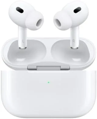 The AirPods Pro 2 worn by a person on a commute