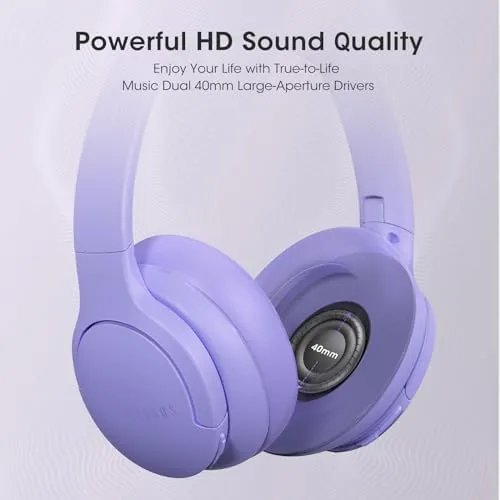 The DOQAUS Bluetooth Headphones Over Ear, Headphones Wireless with 90H Playtime compared in context