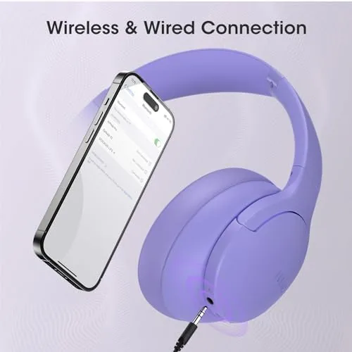 Testing the DOQAUS Bluetooth Headphones Over Ear, Headphones Wireless with 90H Playtime over two weeks